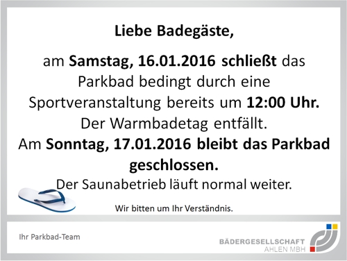 © Bädergeselschaft Ahlen mbH © Bädergeselschaft Ahlen mbH